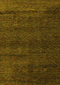 Abstract Yellow Modern Rug, abs4787yw