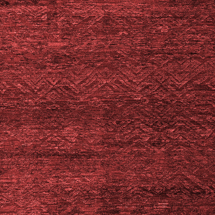 Machine Washable Abstract Red Modern Rug, wshabs4787red