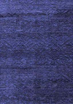 Abstract Blue Modern Rug, abs4787blu