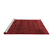 Modern Red Washable Rugs