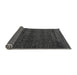 Sideview of Abstract Gray Modern Rug, abs4787gry