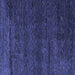 Square Machine Washable Abstract Blue Modern Rug, wshabs4787blu