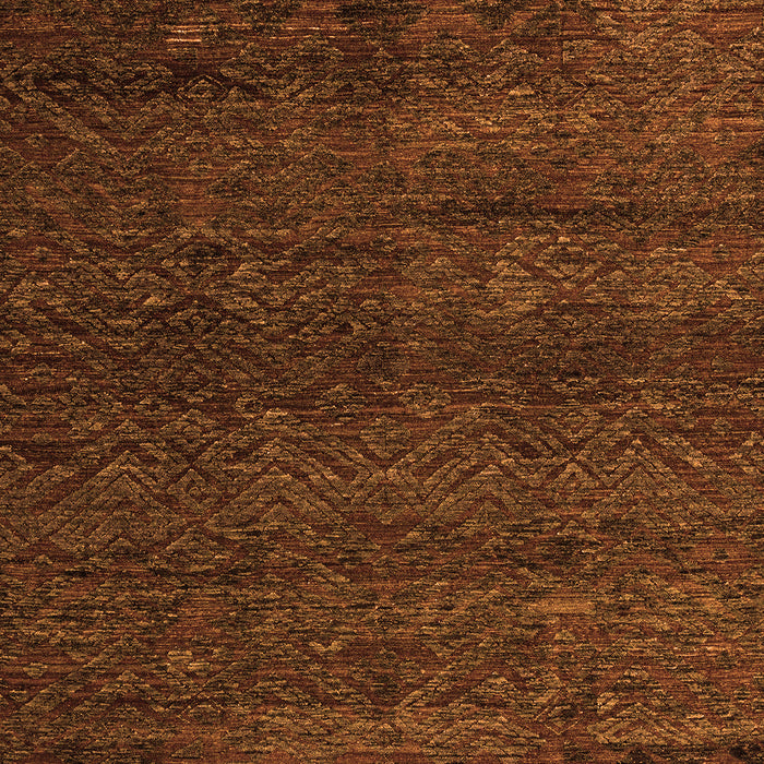 Abstract Orange Modern Rug, abs4787org
