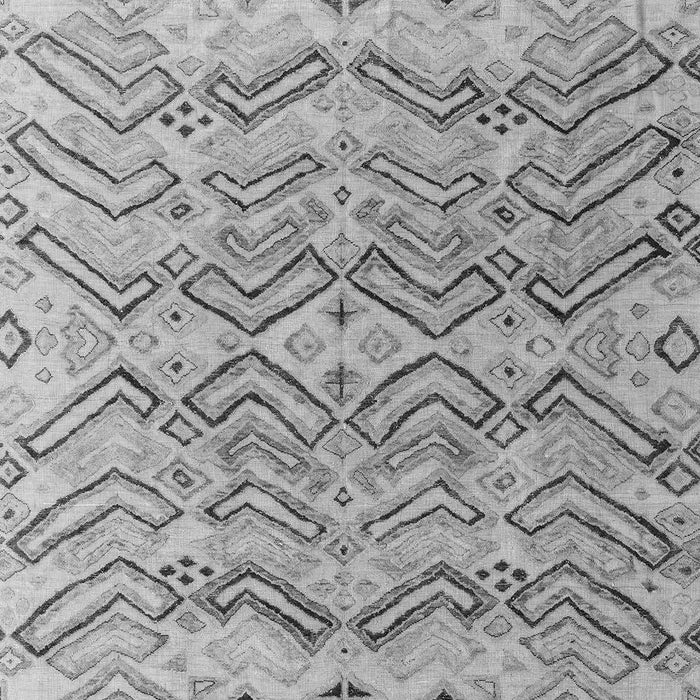 Machine Washable Solid Gray Modern Rug, wshabs4788gry