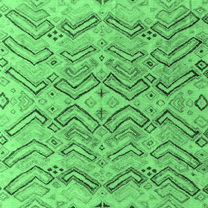 Machine Washable Solid Emerald Green Modern Area Rugs, wshabs4788emgrn
