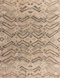 Machine Washable Abstract Dark Almond Brown Rug, wshabs4788