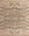 Machine Washable Abstract Dark Almond Brown Rug, wshabs4788