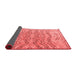 Solid Red Modern Area Rugs