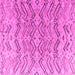 Square Solid Pink Modern Rug, abs4788pnk