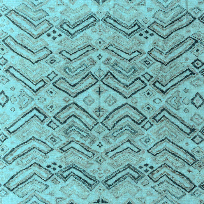 Machine Washable Solid Light Blue Modern Rug, wshabs4788lblu