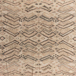 Square Machine Washable Abstract Dark Almond Brown Rug, wshabs4788