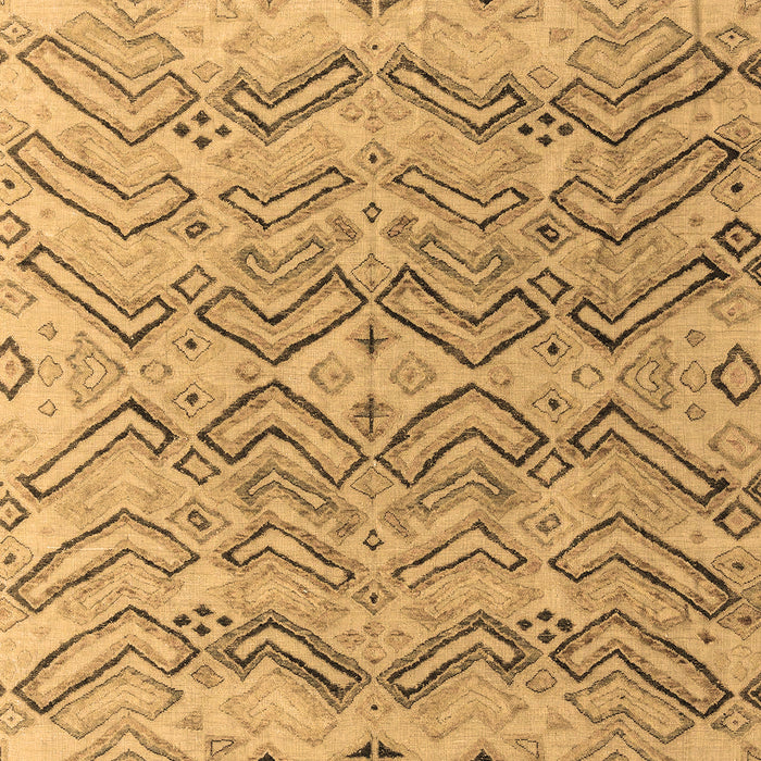 Machine Washable Solid Brown Modern Rug, wshabs4788brn