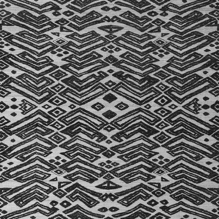 Square Machine Washable Abstract Gray Modern Rug, wshabs4789gry