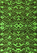 Abstract Green Modern Rug, abs4789grn