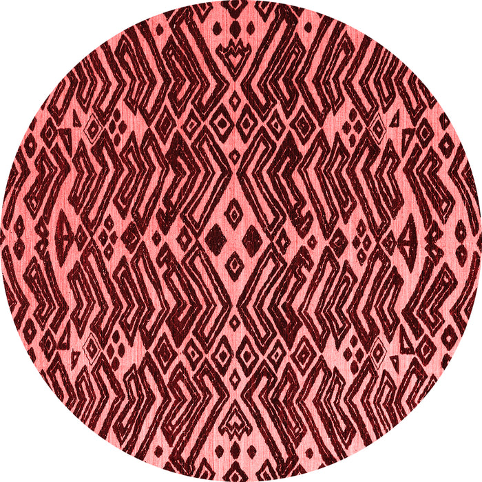 Machine Washable Abstract Red Modern Rug, wshabs4789red