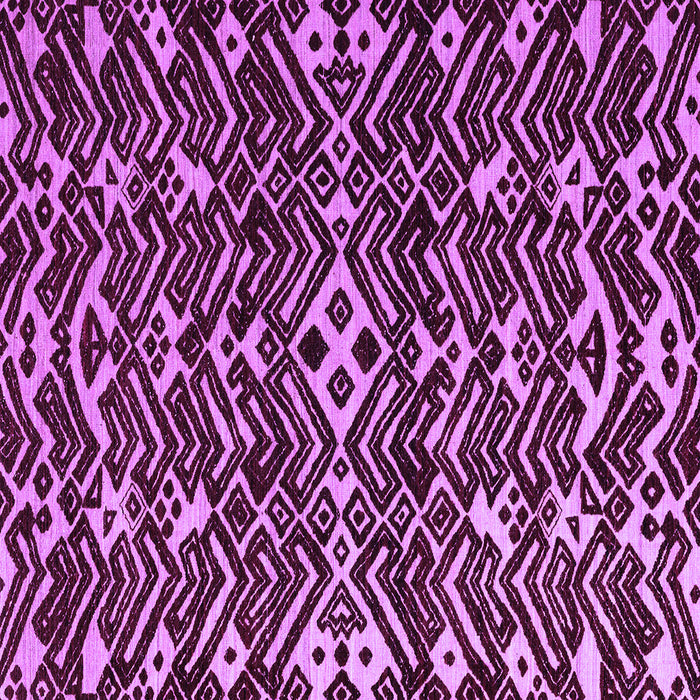 Square Machine Washable Abstract Purple Modern Area Rugs, wshabs4789pur