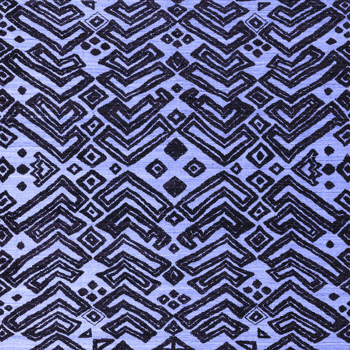 Machine Washable Abstract Blue Modern Rug, wshabs4789blu