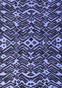 Abstract Blue Modern Rug, abs4789blu