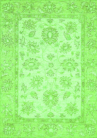 Oriental Green Traditional Rug, abs478grn