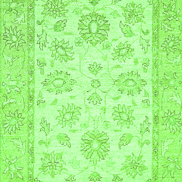 Oriental Green Traditional Rug, abs478grn