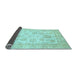 Sideview of Oriental Light Blue Traditional Rug, abs478lblu