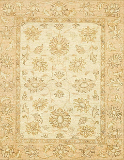 Abstract Sun Yellow Oriental Rug, abs478