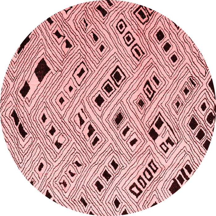 Machine Washable Solid Red Modern Rug, wshabs4790red
