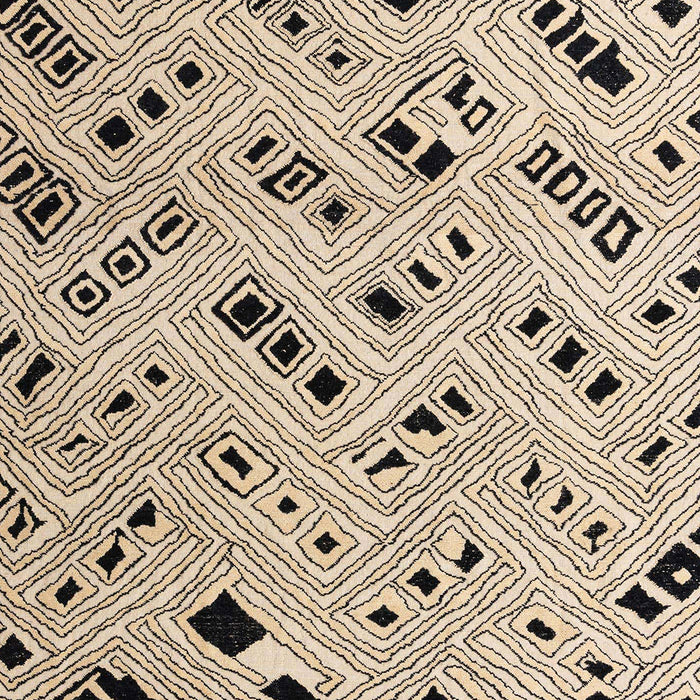 Machine Washable Abstract Deep Peach Orange Rug, wshabs4790