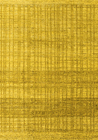 Solid Yellow Modern Rug, abs4791yw