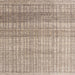 Square Machine Washable Abstract Dark Almond Brown Rug, wshabs4791