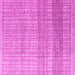 Square Solid Pink Modern Rug, abs4791pnk