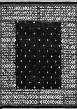 Abstract Gray Modern Rug, abs4792gry