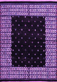 Abstract Purple Modern Rug, abs4792pur