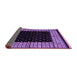 Sideview of Abstract Purple Modern Rug, abs4792pur