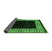 Sideview of Abstract Green Modern Rug, abs4792grn