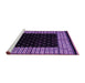 Sideview of Machine Washable Abstract Purple Modern Area Rugs, wshabs4792pur