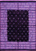 Machine Washable Abstract Purple Modern Area Rugs, wshabs4792pur