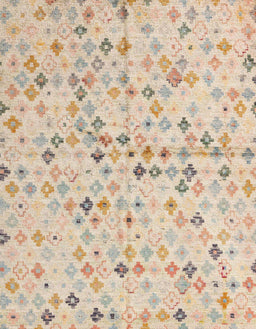 Abstract Light Copper Gold Modern Rug, abs4793