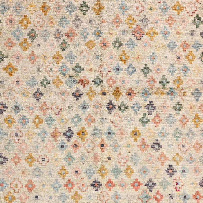 Machine Washable Abstract Light Copper Gold Rug, wshabs4793