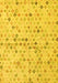 Abstract Yellow Modern Rug, abs4793yw