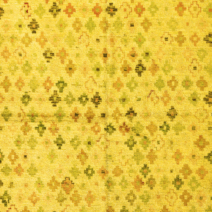 Abstract Yellow Modern Rug, abs4793yw