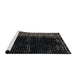 Sideview of Machine Washable Abstract Gray Rug, wshabs4794