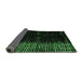 Sideview of Abstract Emerald Green Modern Rug, abs4794emgrn