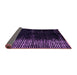 Sideview of Abstract Purple Modern Rug, abs4794pur