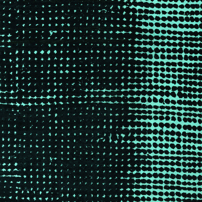 Abstract Turquoise Modern Rug, abs4794turq