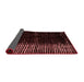 Abstract Red Modern Area Rugs