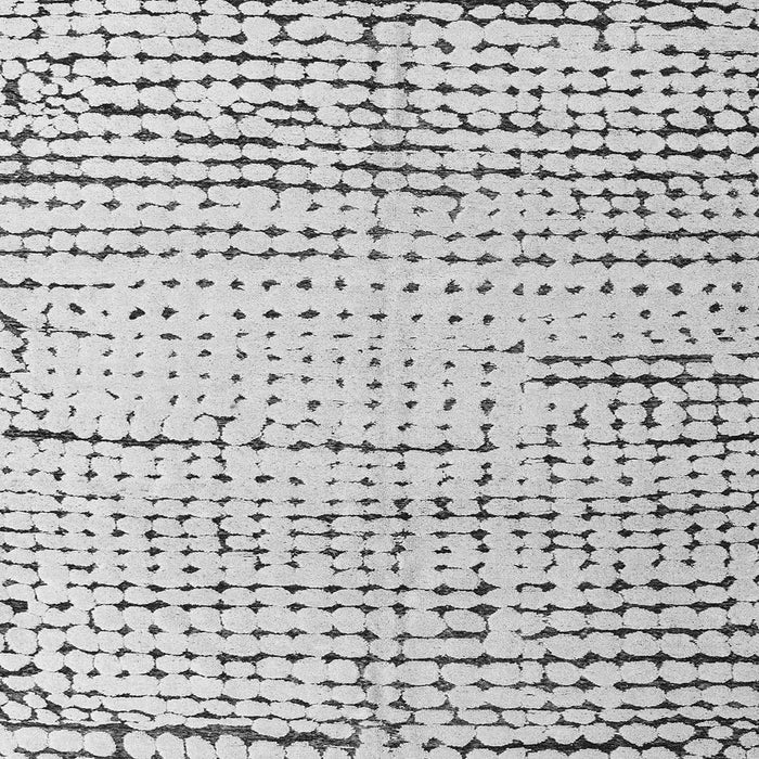 Square Machine Washable Solid Gray Modern Rug, wshabs4795gry