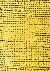 Solid Yellow Modern Rug, abs4795yw