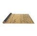 Sideview of Solid Brown Modern Rug, abs4795brn