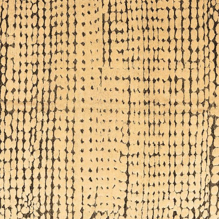 Square Machine Washable Solid Brown Modern Rug, wshabs4795brn